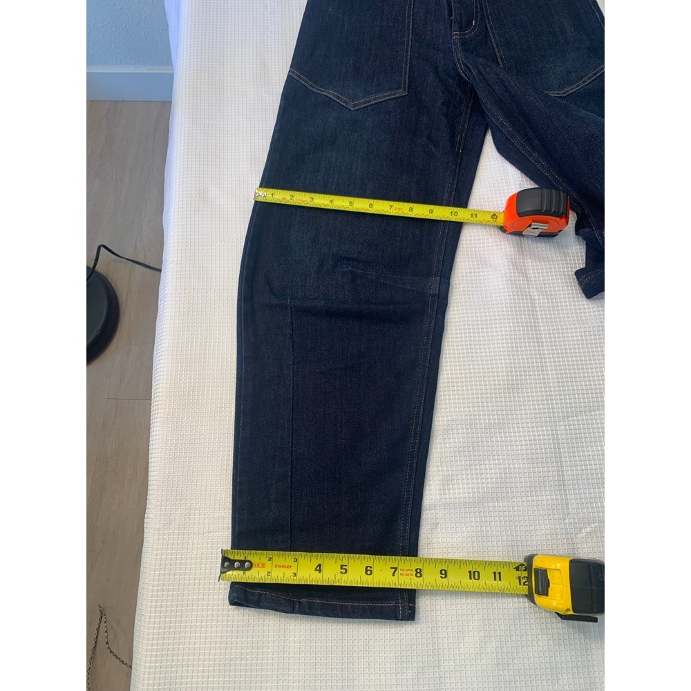 (E-126) Carla Rockmore Collection Jeans Women Size 2 Dark Wash Wide Leg High Ris - Picture 6 of 10
